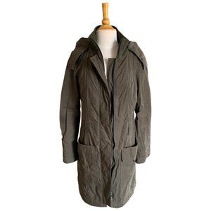 Promod Olive Green Utility Ski Jacket